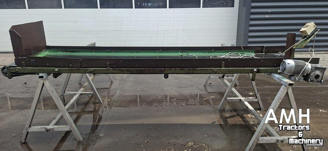 Transportband  3400X610 TRANSPORTBAND VLAKKE BAND FLAT BELT CONVEYOR BELT FLACHBAND FÖRDERBAND