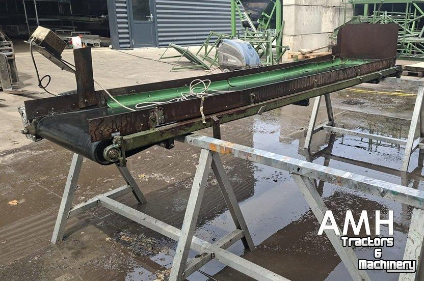 Transportband  3400X610 TRANSPORTBAND VLAKKE BAND FLAT BELT CONVEYOR BELT FLACHBAND FÖRDERBAND