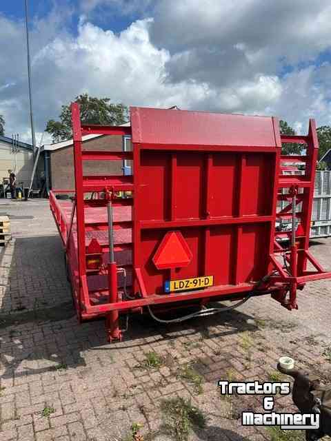 Dieplader / Aanhanger  dieplader 6 meter