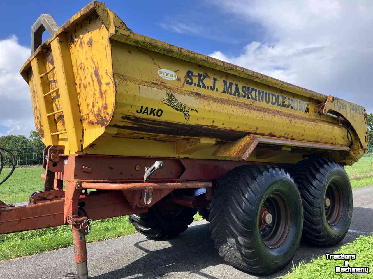 Kipper / Kiepwagen / Landbouwkipper Jako Tiger 140SK