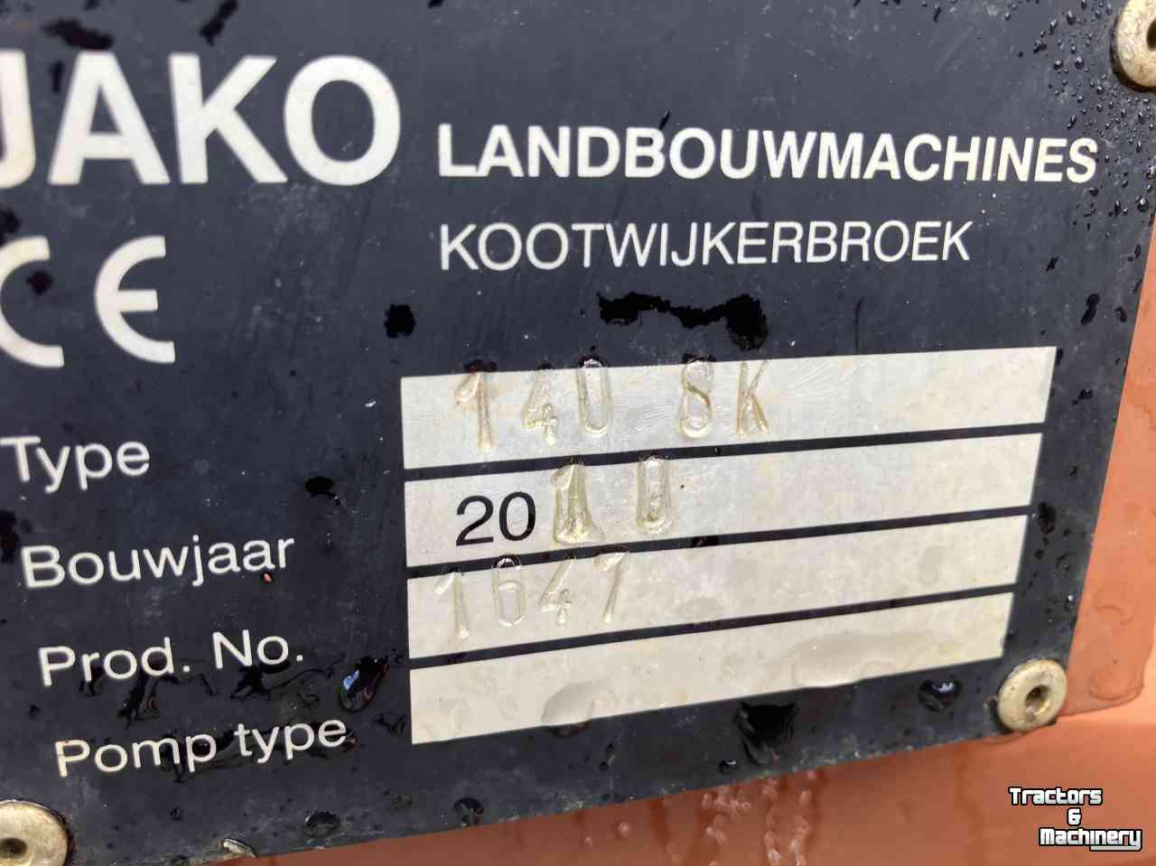 Kipper / Kiepwagen / Landbouwkipper Jako Tiger 140SK