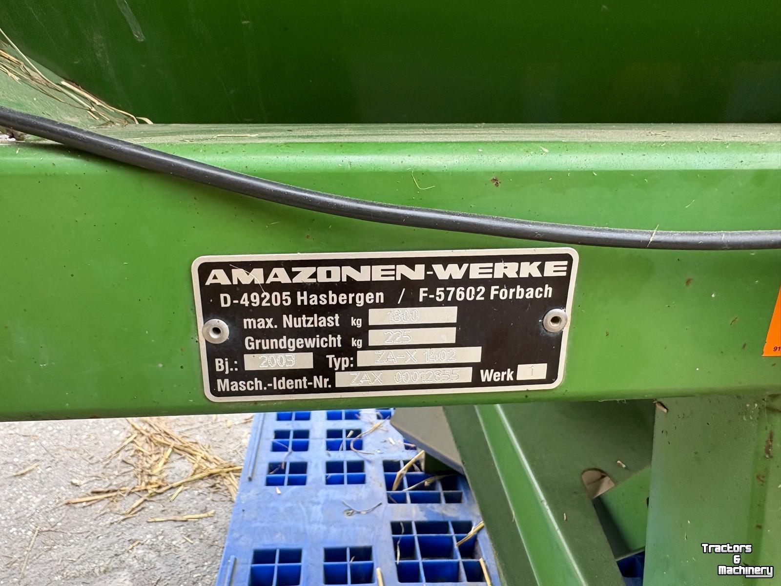 Kunstmeststrooier Amazone ZA-X Perfect 1402