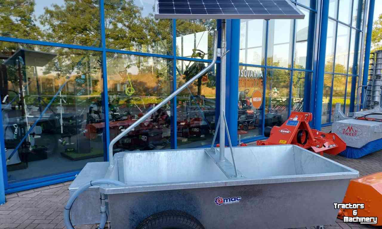 Water drinkbak - zonne energie Qmac Zonnedrinkbak Grootvee