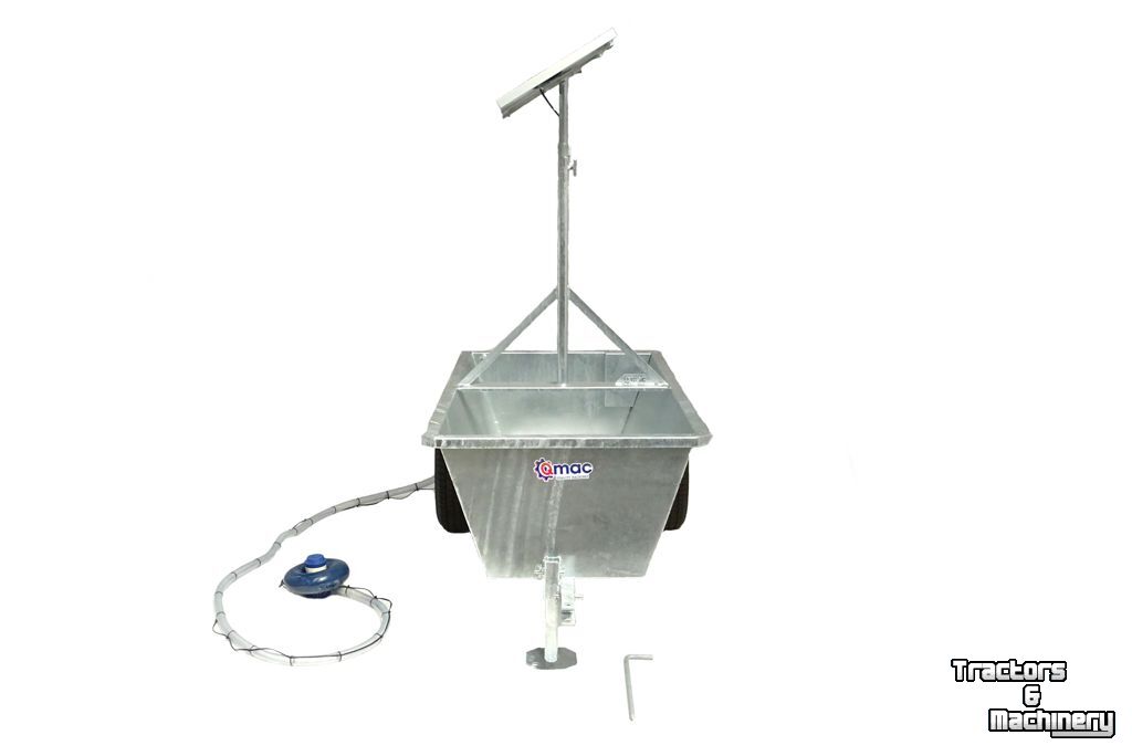 Water drinkbak - zonne energie Qmac Zonnedrinkbak / Drinkwaterbak / Veedrinkbak 900 LITER 100 WATT op zonne energie