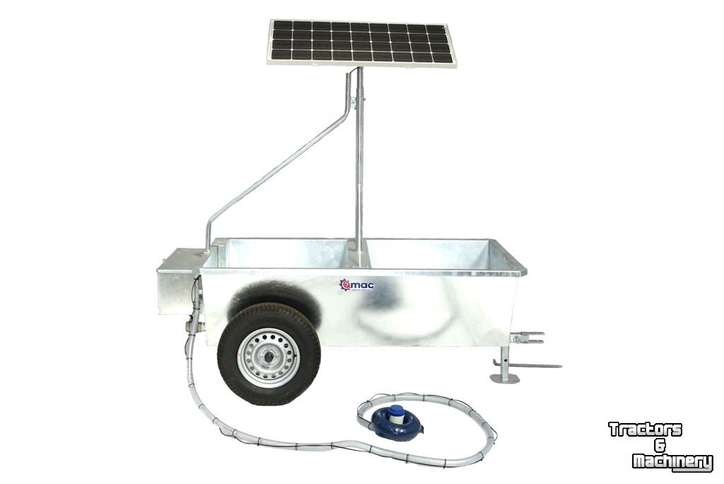 Water drinkbak - zonne energie Qmac Zonnedrinkbak / Drinkwaterbak / Veedrinkbak 900 LITER 100 WATT op zonne energie