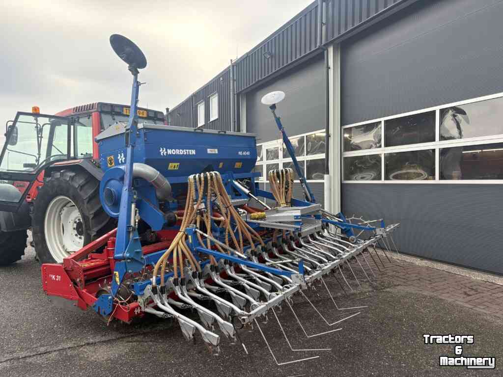 Zaaimachine Howard HK31 Rotorkopeg + Nordsten NS 4040 Zaaimachine