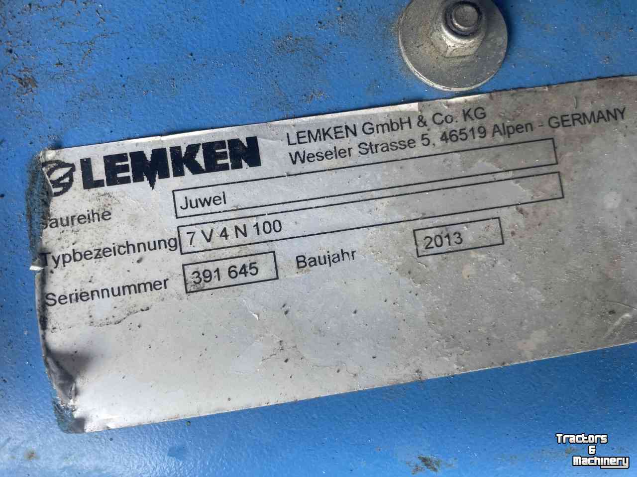 Ploegen Lemken Juwel 7