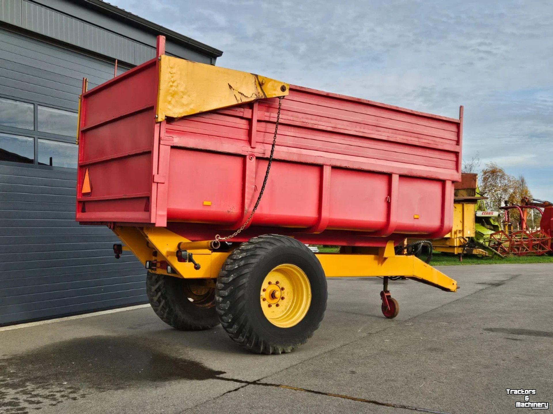 Kipper / Kiepwagen / Landbouwkipper Schuitemaker Silagekipwagen