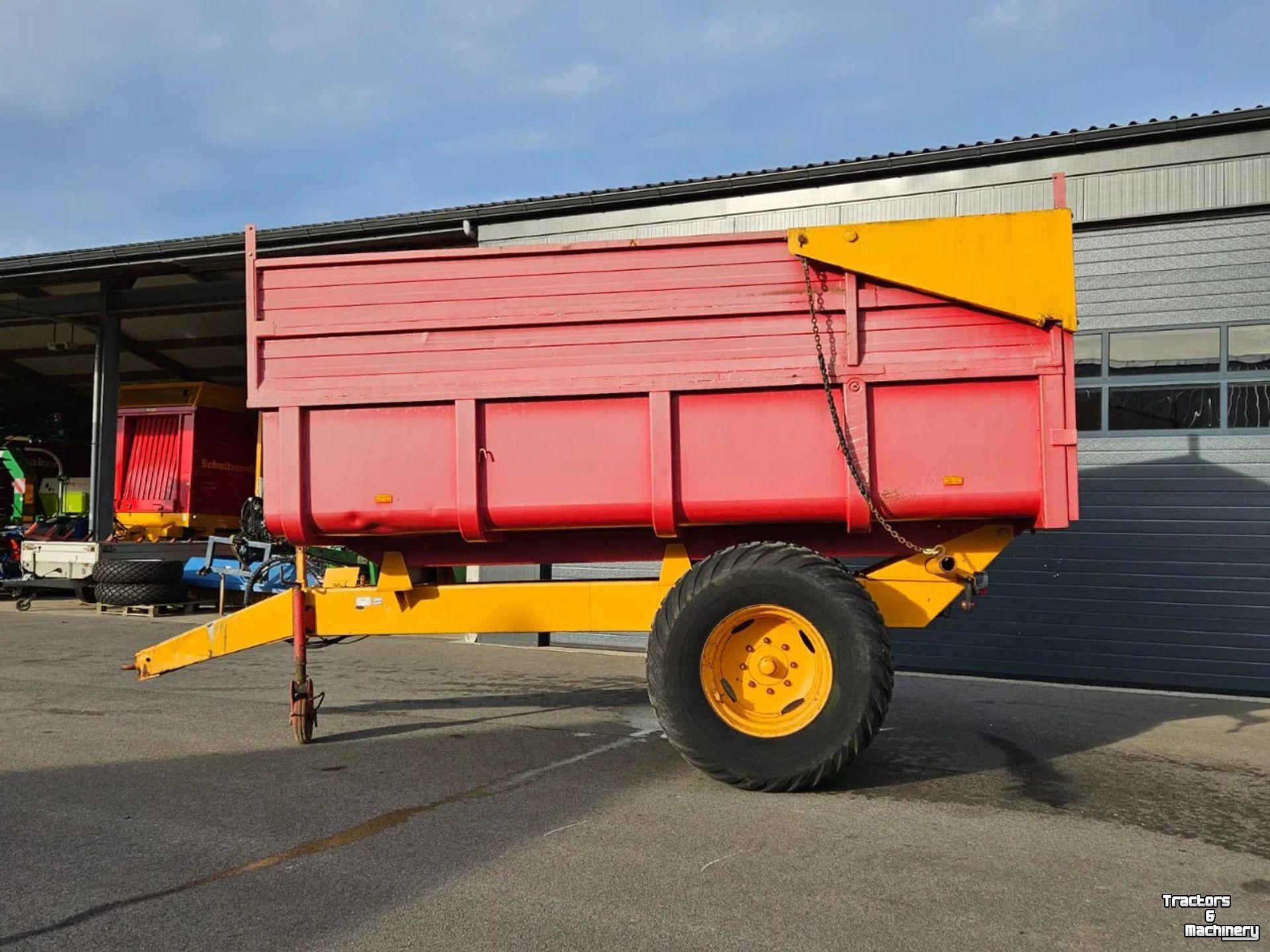 Kipper / Kiepwagen / Landbouwkipper Schuitemaker Silagekipwagen