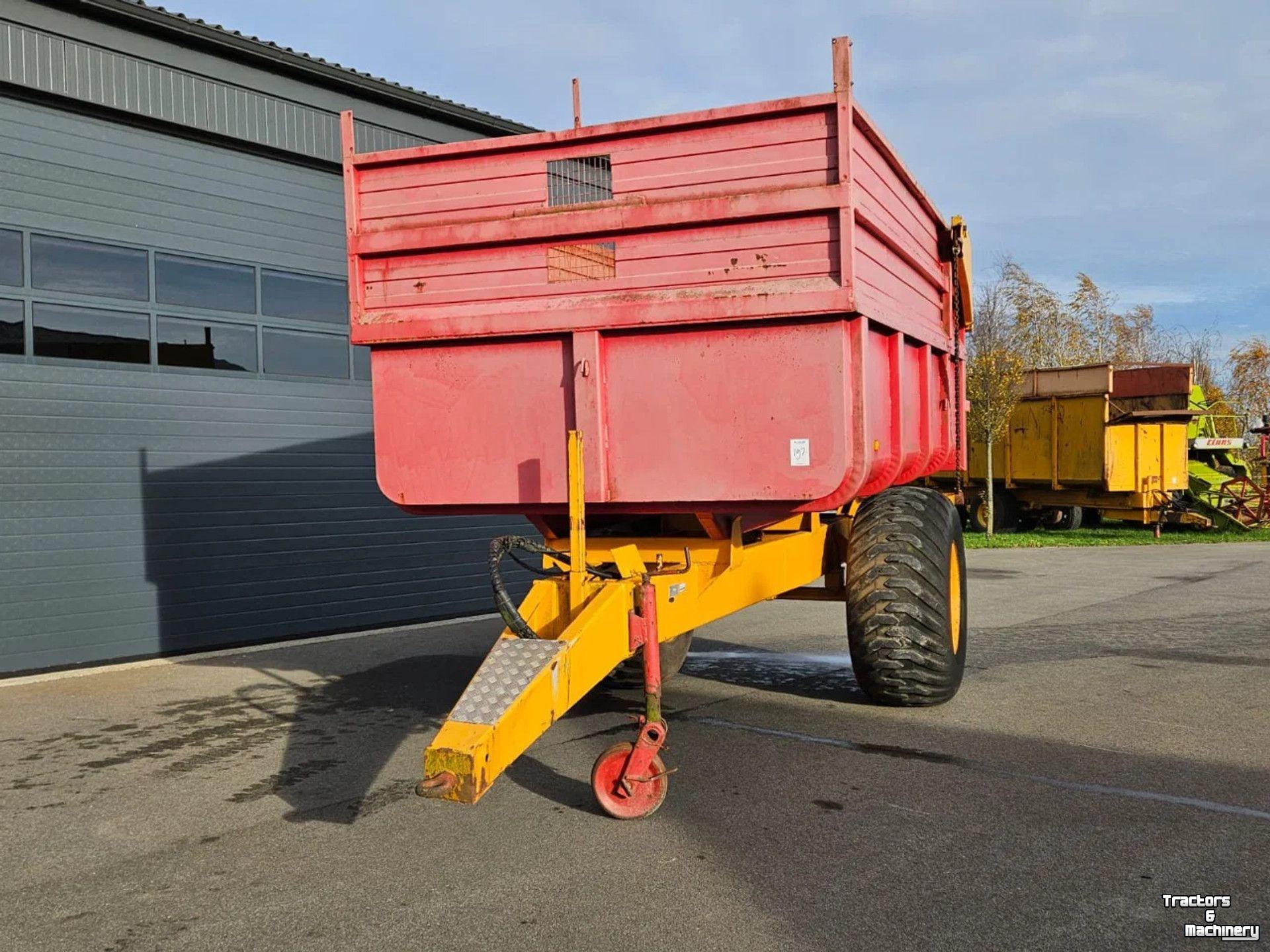 Kipper / Kiepwagen / Landbouwkipper Schuitemaker Silagekipwagen