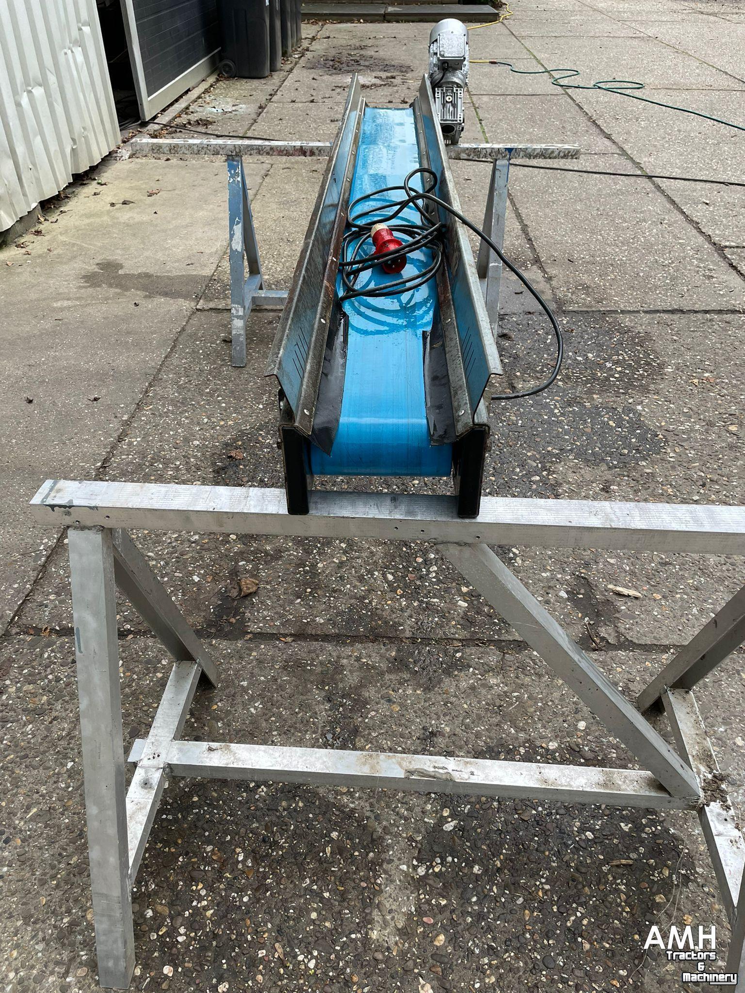 Transportband Allround Vlakke band 2400X200 TRANSPORTBAND VLAKKE BAND FLAT BELT CONVEYOR BELT FLACHBAND FÖRDERBAND