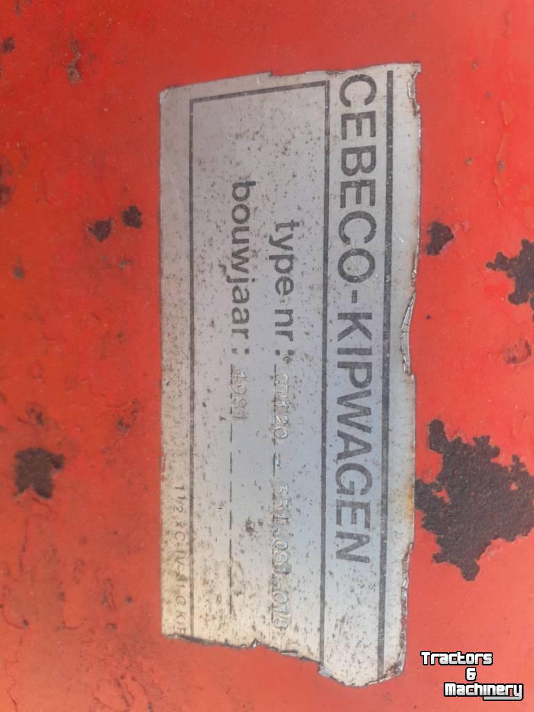 Kipper / Kiepwagen / Landbouwkipper Cebeco CT120
