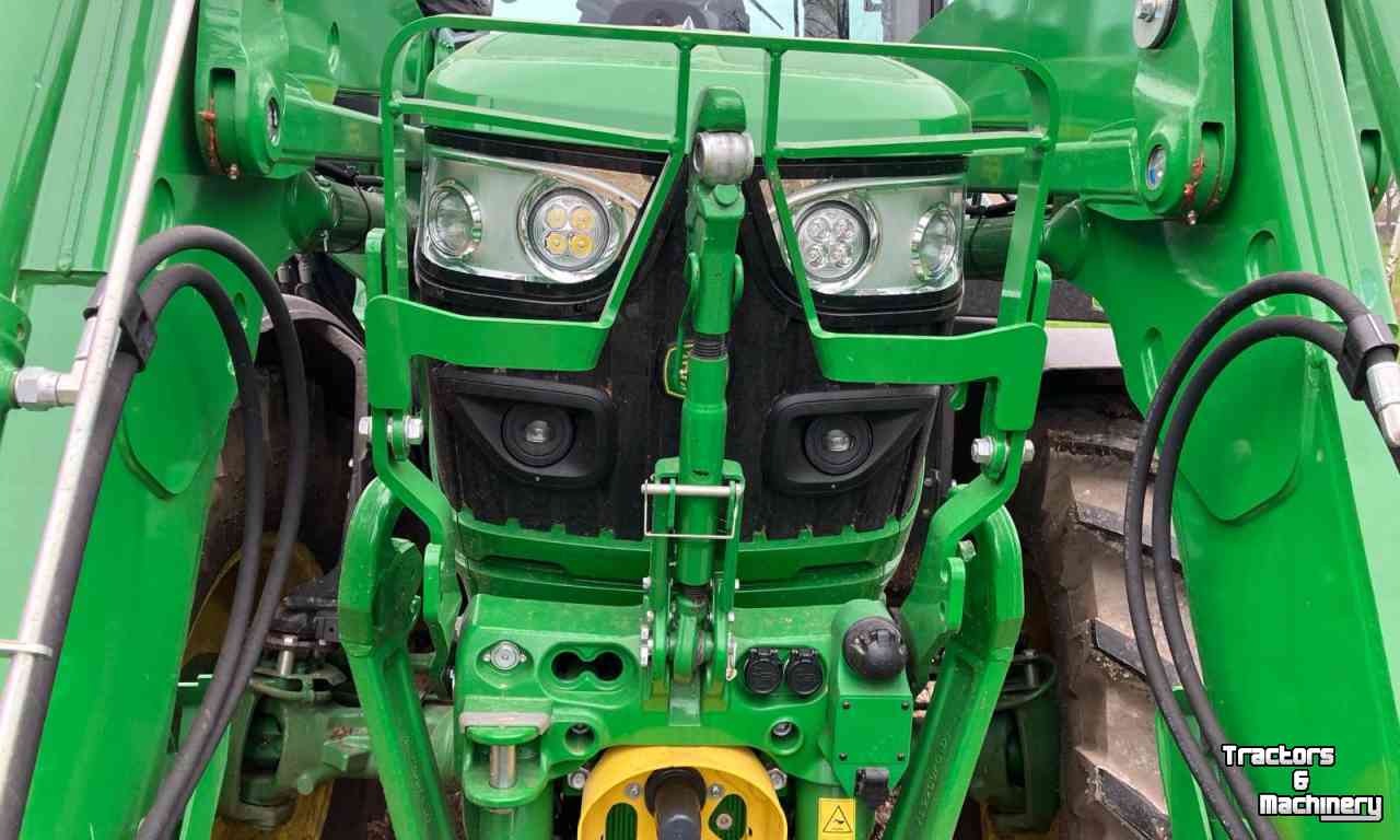 Traktoren John Deere 6R150 + 643R Voorlader / Frontlader