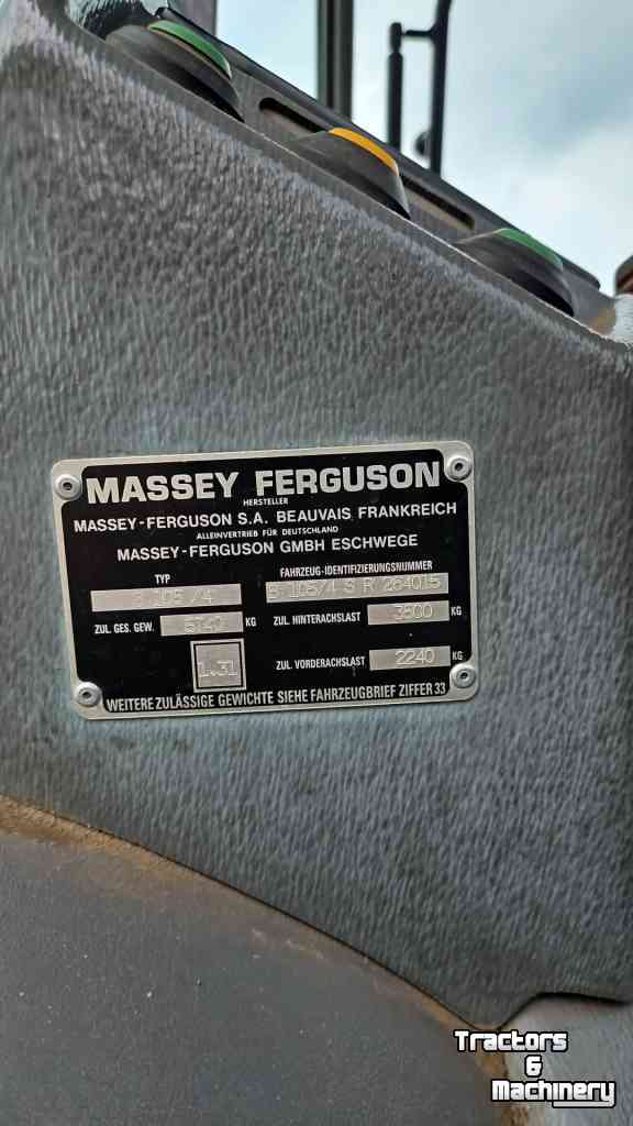 Tractor / Trekker Massey Ferguson 3095 met voorlader