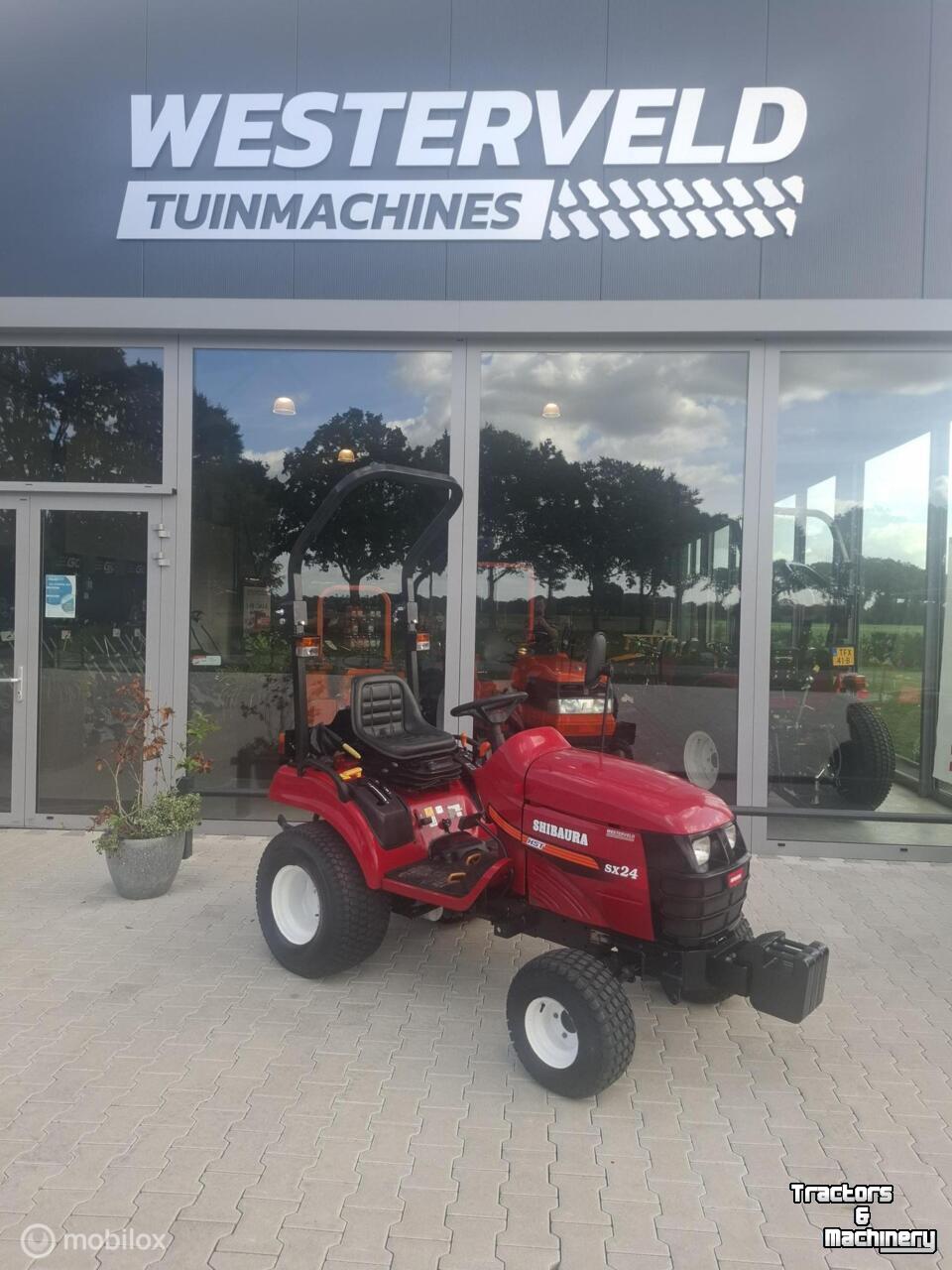 Tractor / Trekker Shibaura Gebruikte Shibaura SX24 mini tractor 24 pk hst 85 uur!