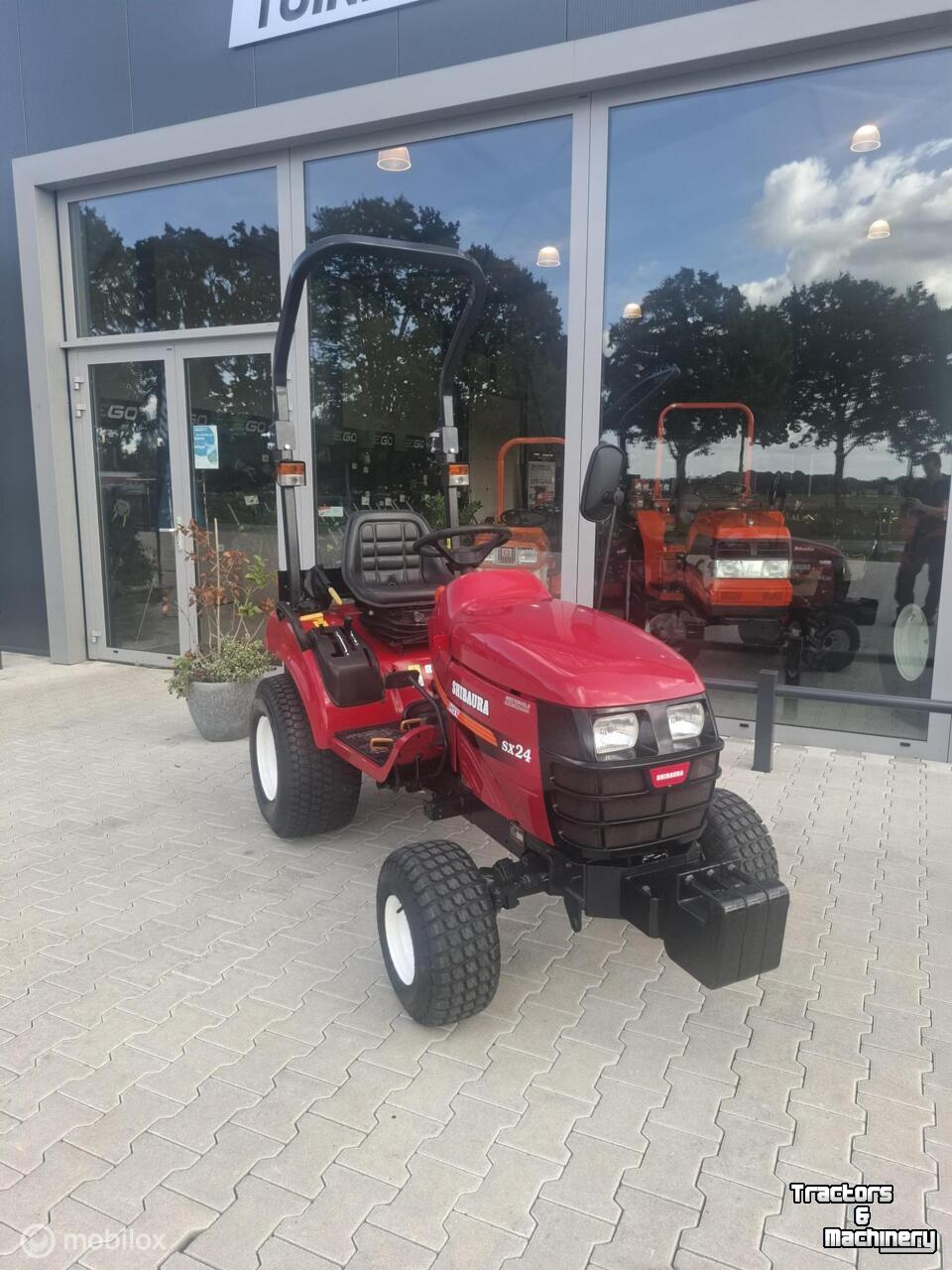 Tractor / Trekker Shibaura Gebruikte Shibaura SX24 mini tractor 24 pk hst 85 uur!