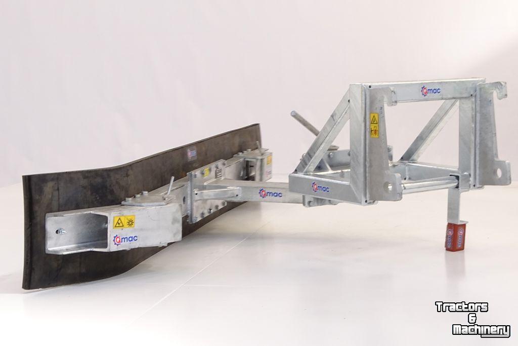 Rubberschuif Qmac 180 MECH+HOEK MET GIANT AANSLUITING