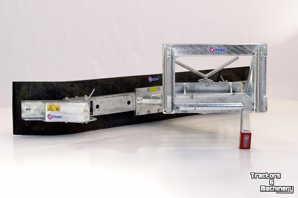 Rubberschuif Qmac 180 MECH+HOEK MET GIANT AANSLUITING