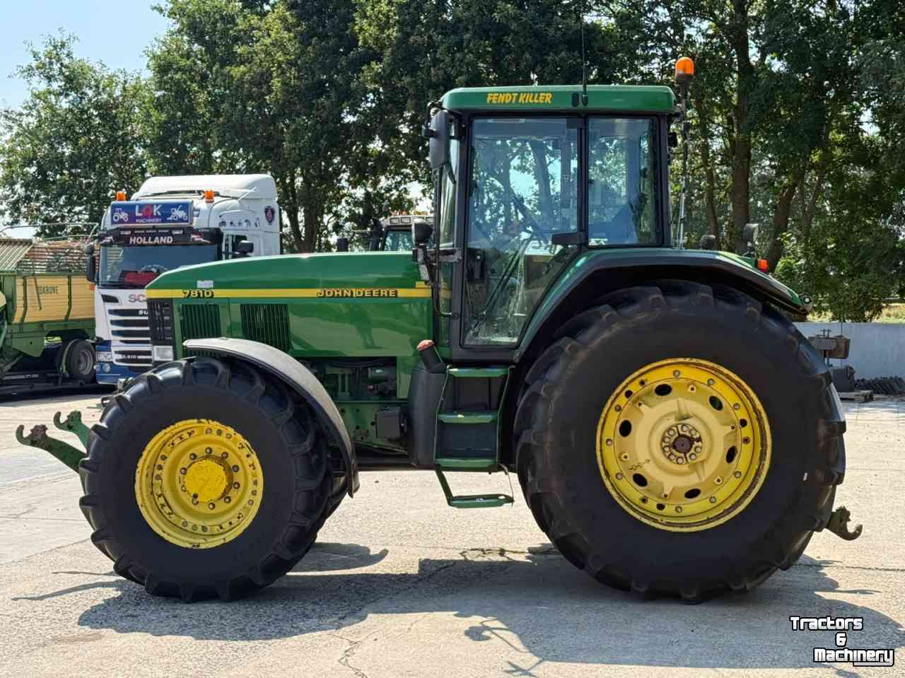 Tractor / Trekker John Deere 7810 PQ Airco Front Pto