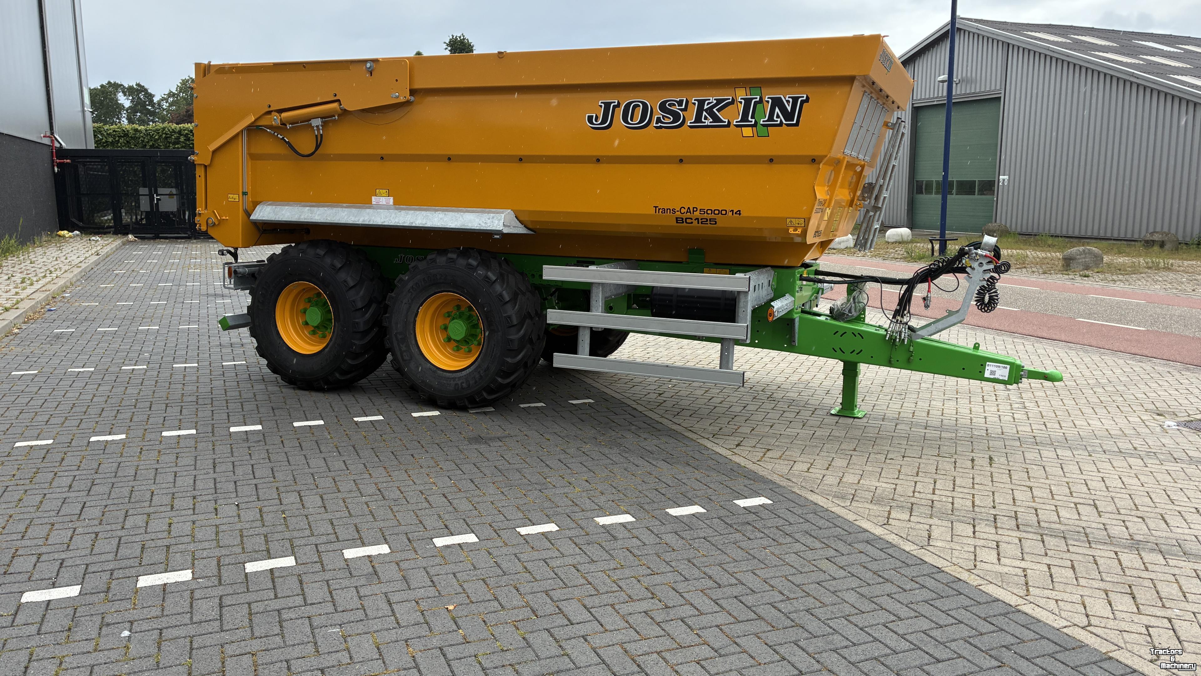 Kipper / Kiepwagen / Landbouwkipper Joskin Trans-CAP 5000/14BC125