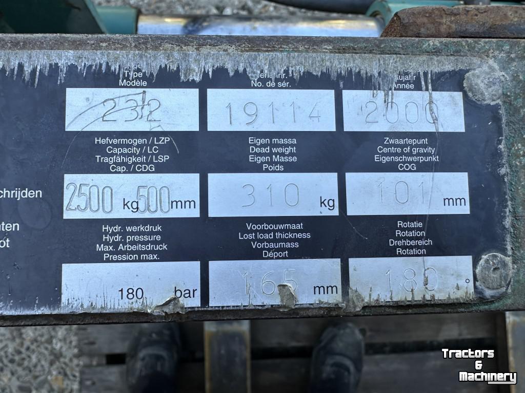 Kisten-kantelaar Faber Hydraulische kistenkantelaar