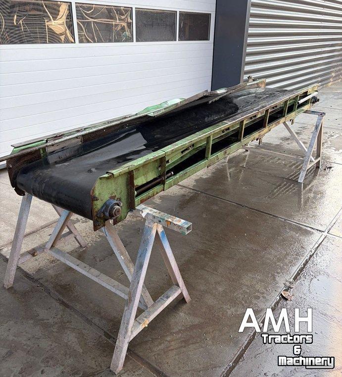 Transportband Schomaker M2/2VS600G RE 3600X600 Trogband, Muldenbandförderer,