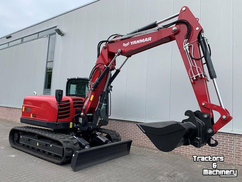 Mini-graver / Mini-graafmachine Yanmar SV120-2PB