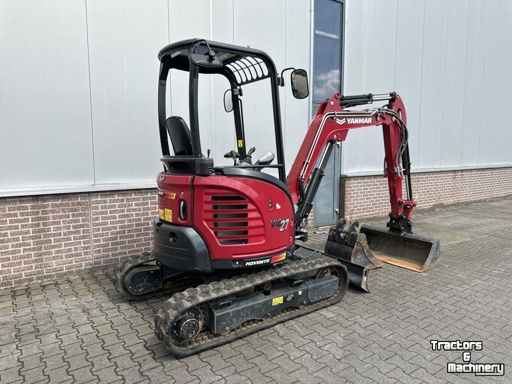 Mini-graver / Mini-graafmachine Yanmar VIO27
