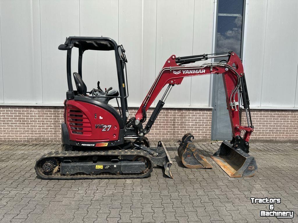 Mini-graver / Mini-graafmachine Yanmar VIO27