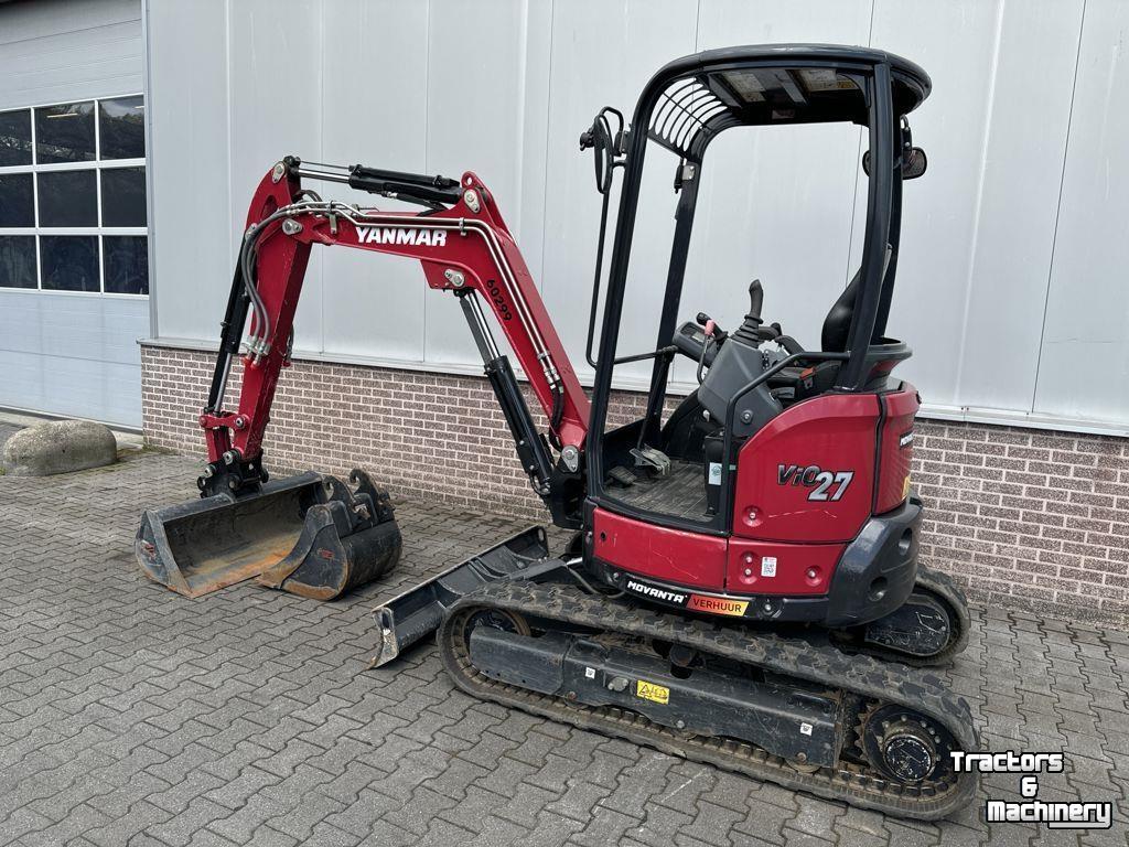 Mini-graver / Mini-graafmachine Yanmar VIO27