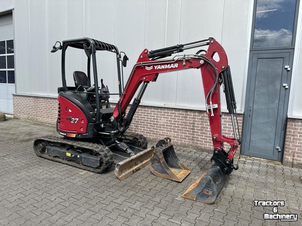Mini-graver / Mini-graafmachine Yanmar VIO27