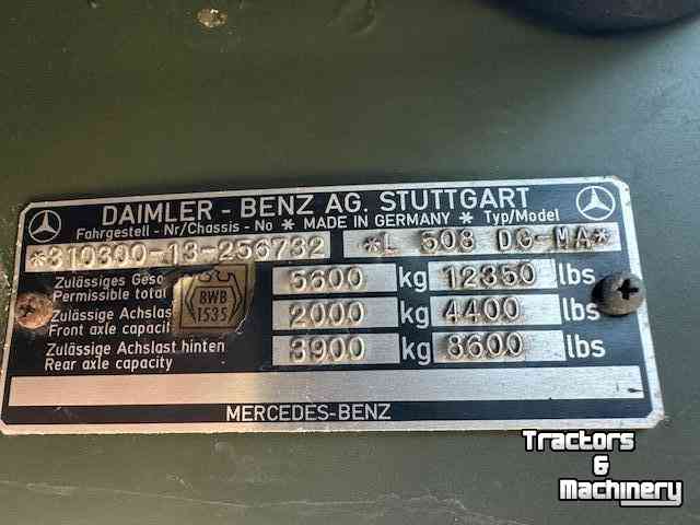 Oldtimers Mercedes Benz lkw 2t db typ 508d