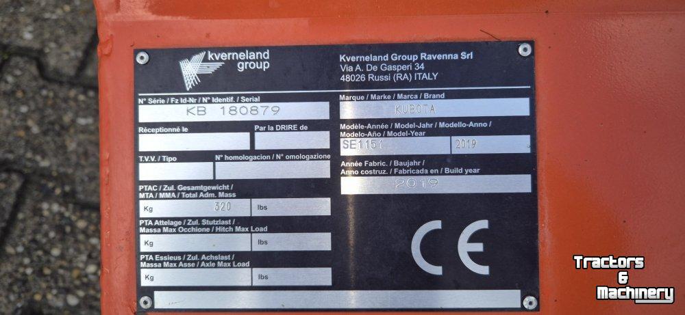 Klepelmaaier Kubota KUBOTA SE1151 KLEPELMAAIER