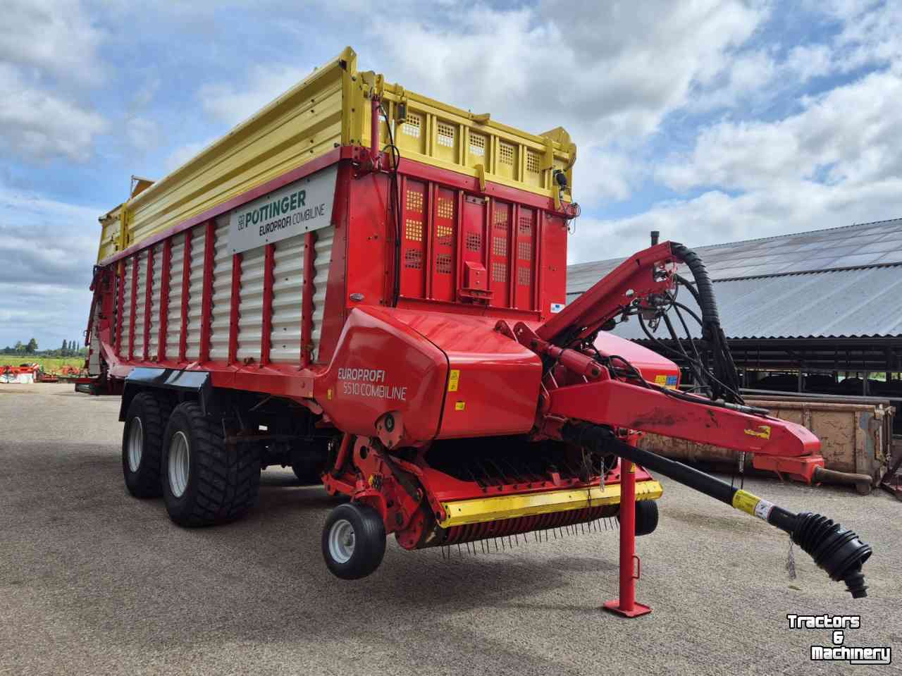 Opraapwagen Pottinger Europrofi 5510 Combiline