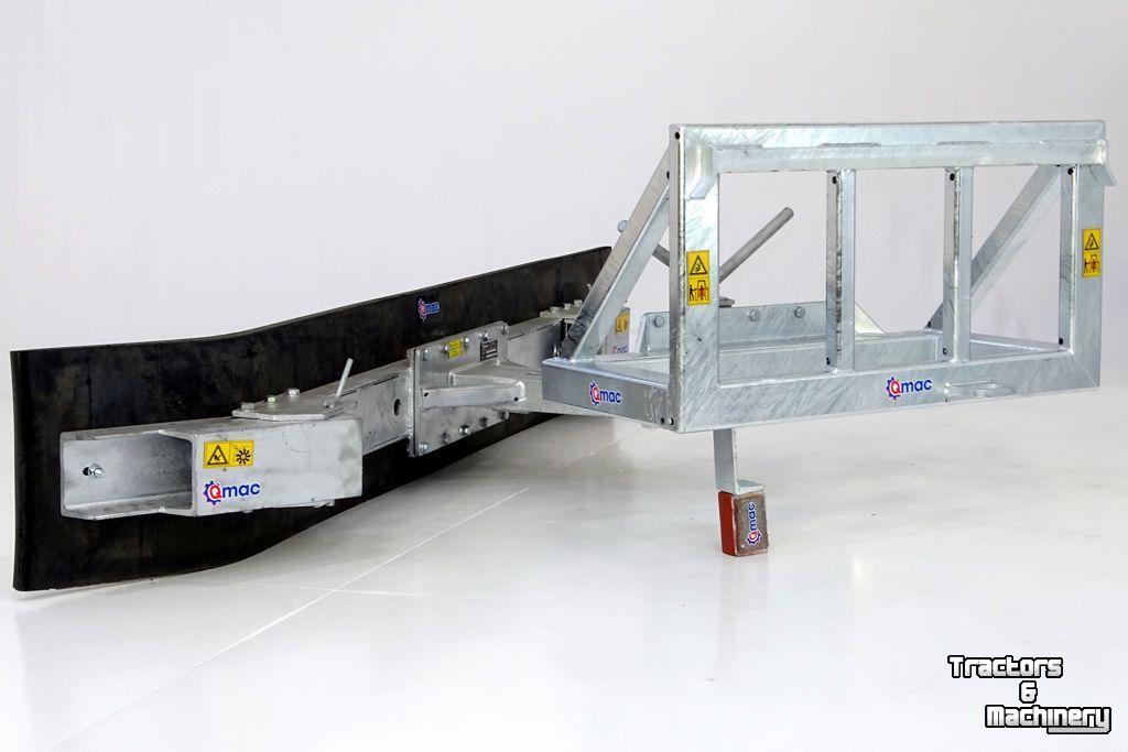 Rubberschuif Qmac 180 MECH SCHUIN + HOEK FUCHS BORD