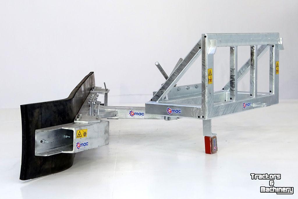 Rubberschuif Qmac 180 MECH SCHUIN + HOEK FUCHS BORD