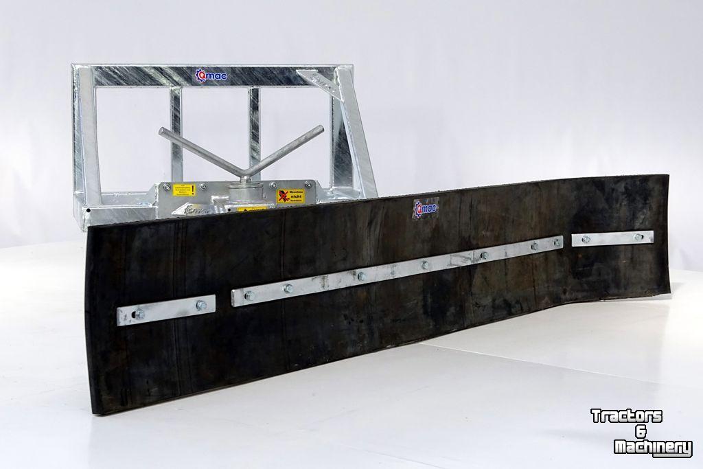 Rubberschuif Qmac 180 MECH SCHUIN + HOEK FUCHS BORD