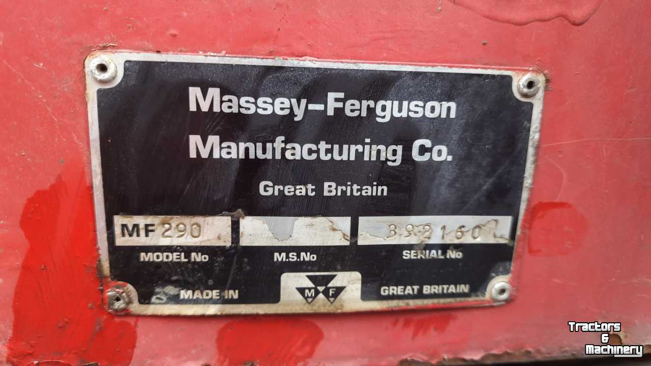 Traktoren Massey Ferguson 290