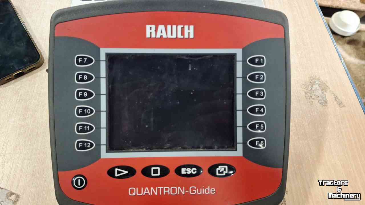 Kunstmeststrooier Rauch Rauch Quantron-Guide Display