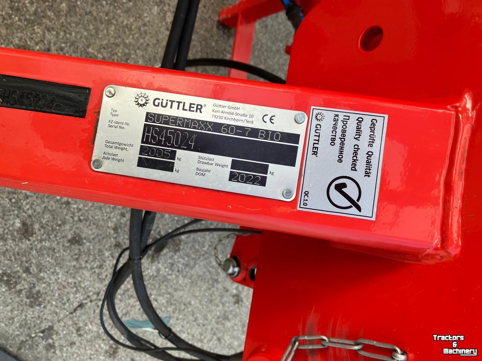 Cultivator Güttler Super Maxx 60-7 Bio