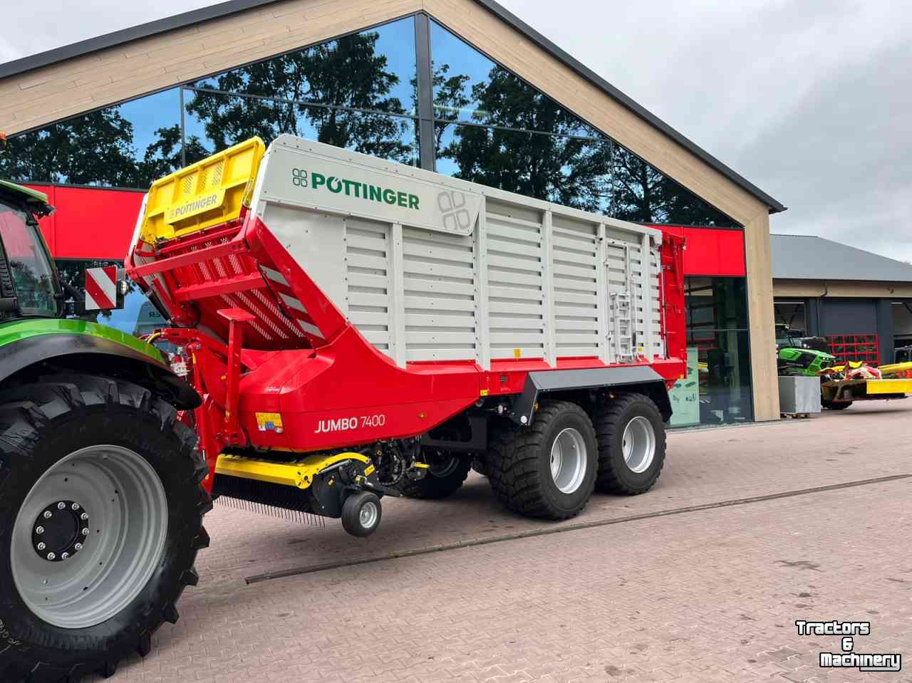 Opraapwagen Pottinger Jumbo 7400