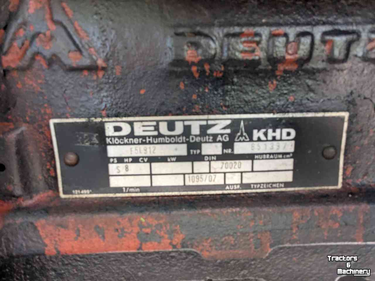 Tractor / Trekker Deutz-Fahr DX 85