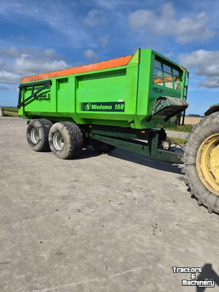 Kipper / Kiepwagen / Landbouwkipper Miedema HST150 kipper