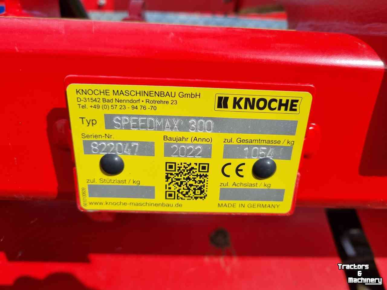Groenbemester verkleiner Knoche Speedmax 300