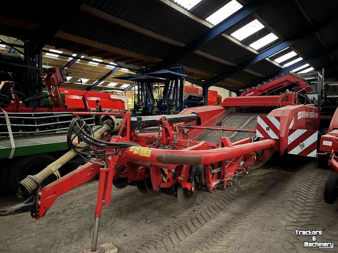 Aardappelrooier Grimme GT 170 | wielaandrijving |vario axiaal | graafmat