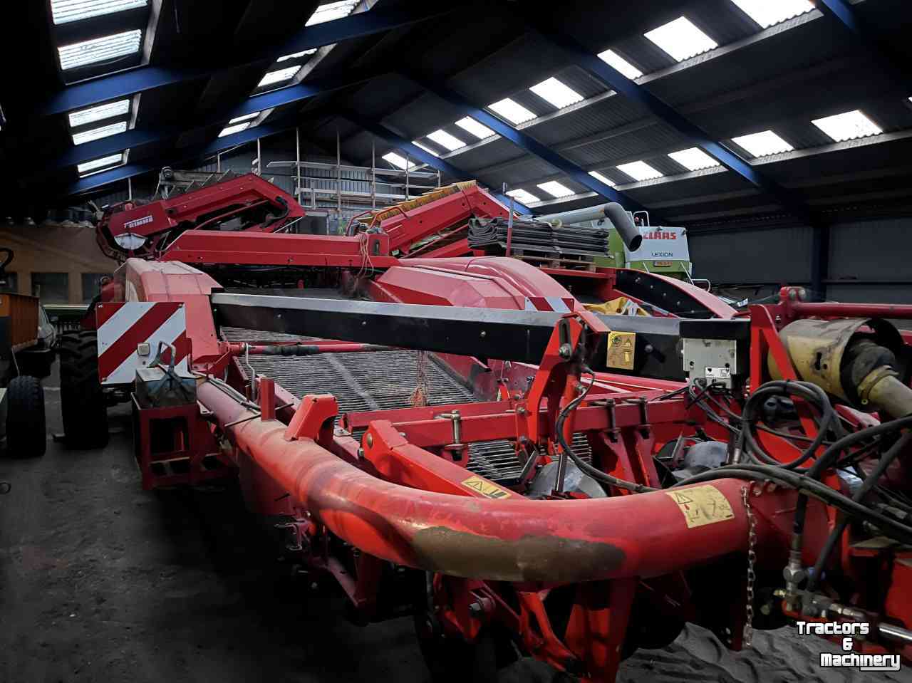 Aardappelrooier Grimme GT 170 | wielaandrijving |vario axiaal | graafmat