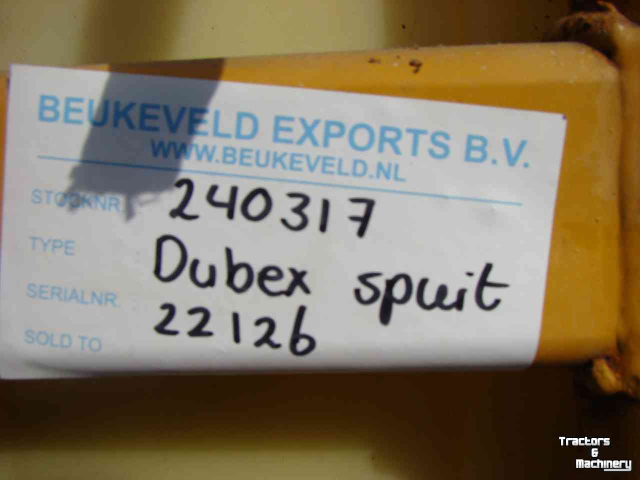 Veldspuit Dubex M2
