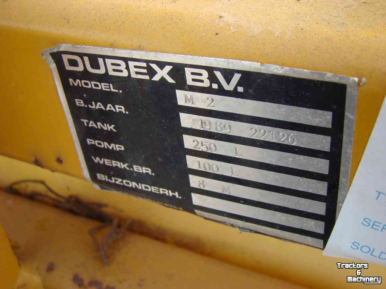 Veldspuit Dubex M2