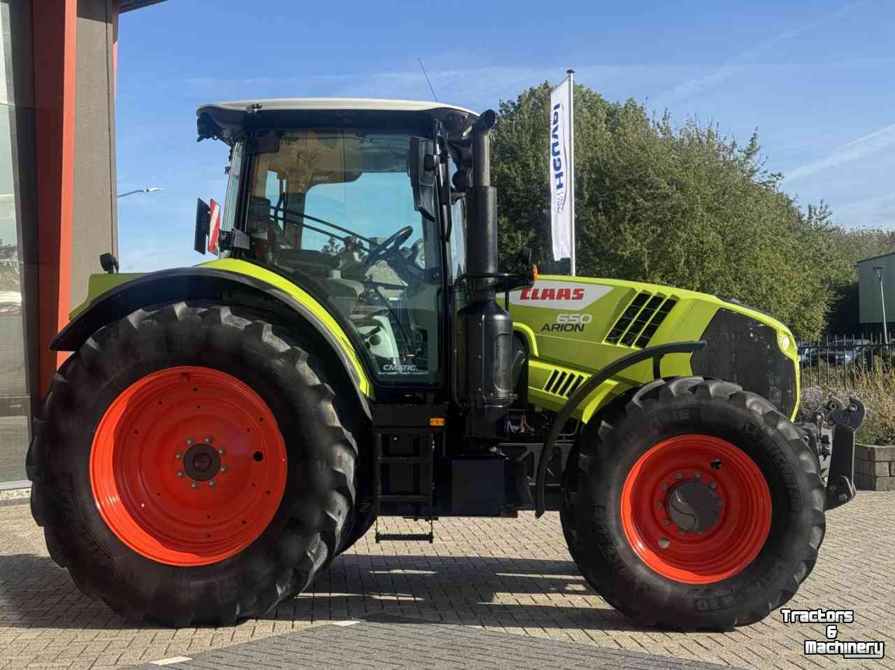 Tractor / Trekker Claas Arion 650 C-Matic vario Stage V Fronthef Lucht GPS 3167u