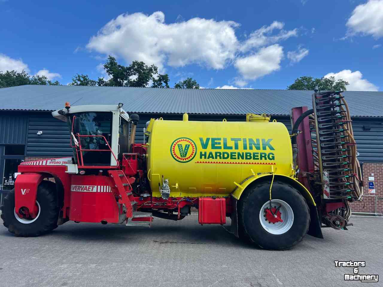 Zelfrijdende mest-trike Vervaet hydro trike 3 wieler